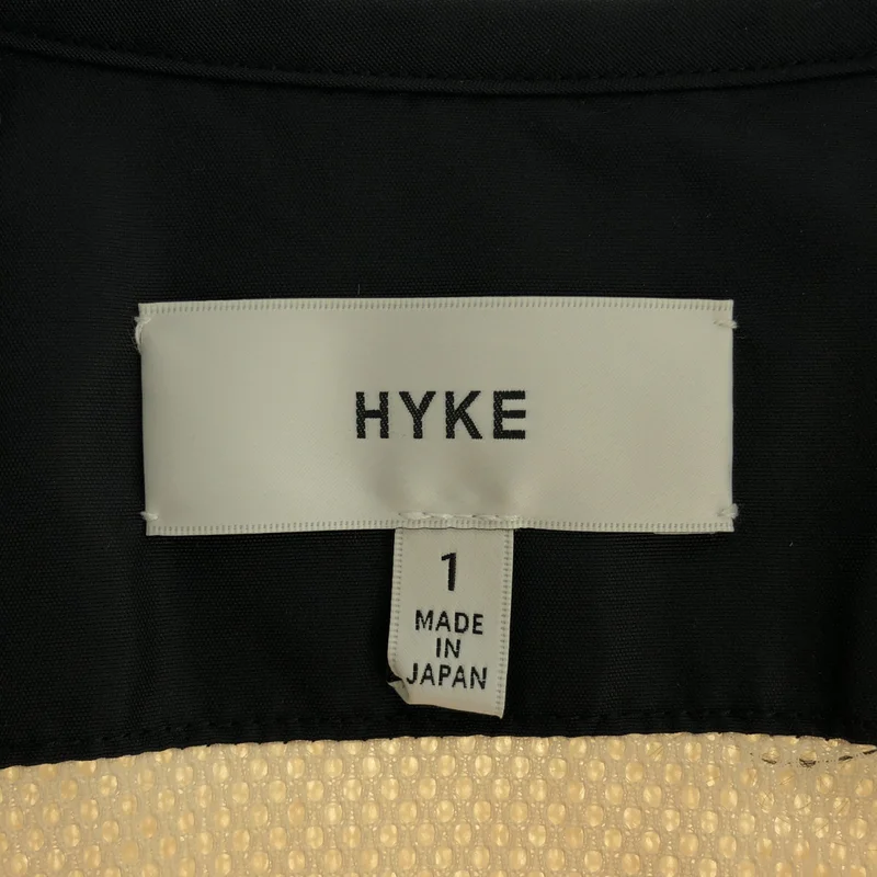 HYKE / ハイク | FAUX SHEARLING JACKET / 裏地メッシュ ノーカラー ボアジャケット | 1 | レディース