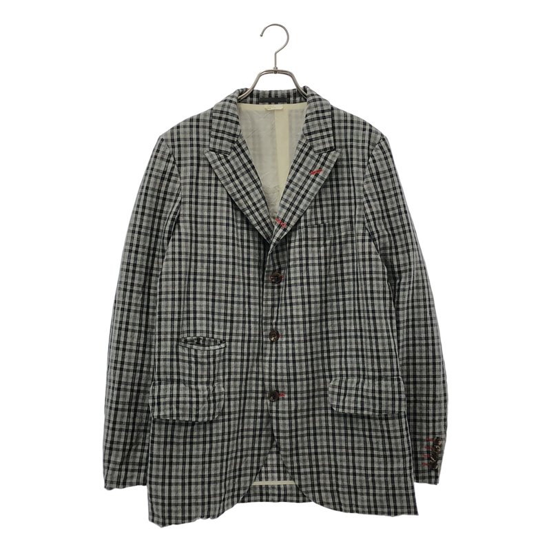 COMME des GARCONS HOMME DEUX / コムデギャルソンオムドゥ | 2019SS | 4B チェック テーラードジャケット | M | メンズ