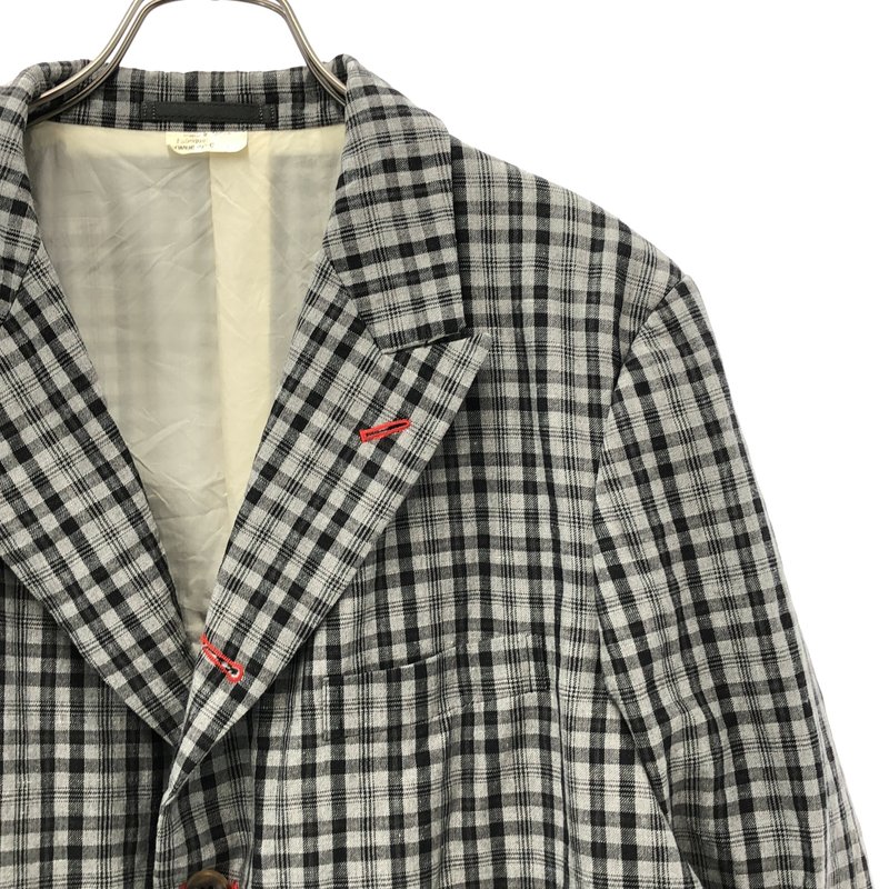 COMME des GARCONS HOMME DEUX / コムデギャルソンオムドゥ | 2019SS | 4B チェック テーラードジャケット | M | メンズ
