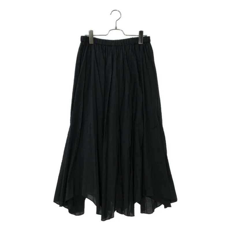 HaaT ISSEY MIYAKE / ハートイッセイミヤケ | コットン ランダムプリーツ フレアスカート | 3 | レディース