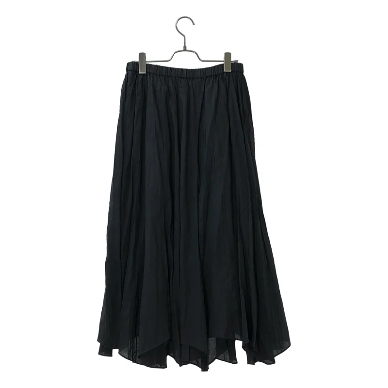 HaaT ISSEY MIYAKE / ハートイッセイミヤケ | コットン ランダムプリーツ フレアスカート | 3 | レディース