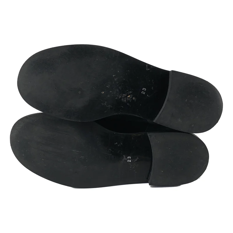 tricot COMME des GARCONS / トリココムデギャルソン | レザーコンビ レースアップブーツ | 23.0 | レディース