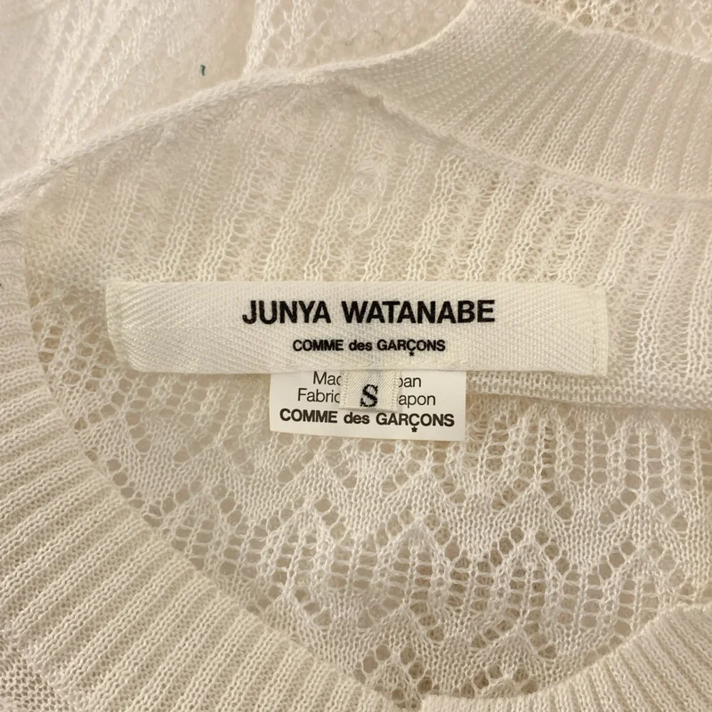 JUNYA WATANABE COMME des GARCONS / ジュンヤワタナベ | 2016SS | レースデザイン アシンメトリー カーディガン | S | レディース