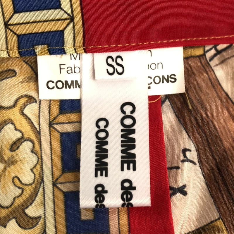 COMME des GARCONS COMME des GARCONS / コムコム | 2007AW | スカーフ プリント スカート RT-S010 | SS | レディース