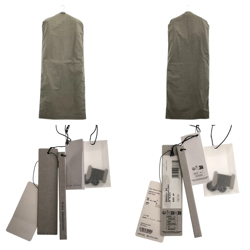 Rick Owens / リックオウエンス | 2025AW | Concordian Wool Coat ウールコート | 48 | メンズ