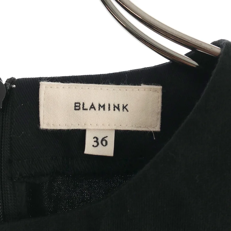 BLAMINK / ブラミンク | クルーネック ギャザーショートスリーブ