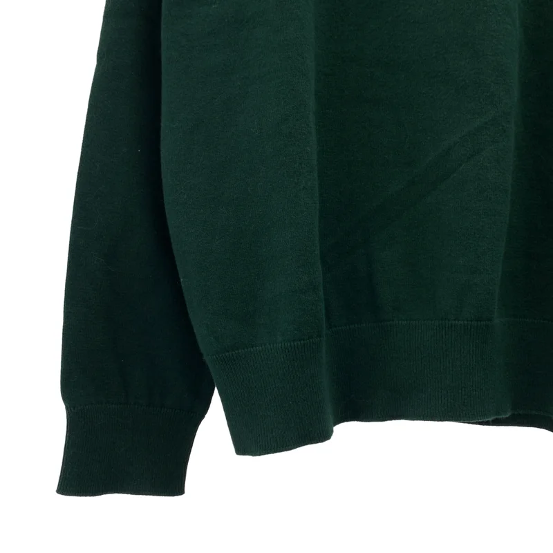POLO RALPH LAUREN / ポロラルフローレン | コットン ワンポイントポニー ロゴ ニット フーディ | M | レディース