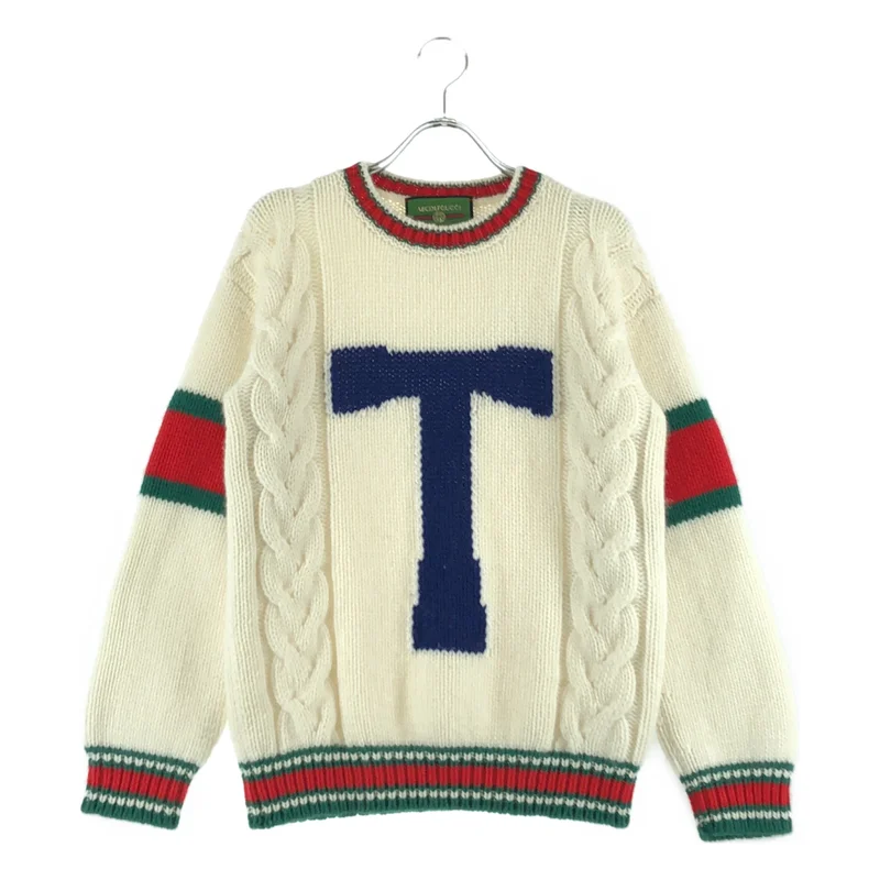 GUCCI / グッチ | DIY ABCDEF イニシャルロゴ ニット | XXS | レディース