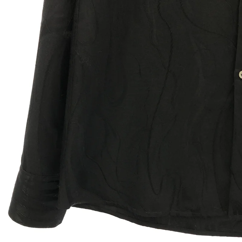 KANAKO SAKAI / カナコサカイ | 2022AW | Jacquard shirt / ジャガード オーバーシャツ | 36 | レディース
