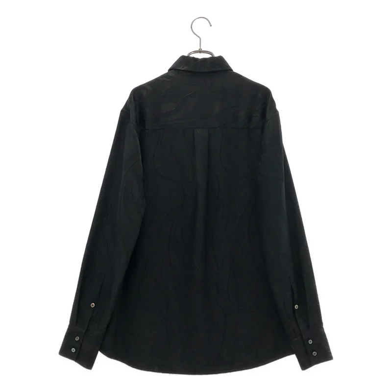 KANAKO SAKAI / カナコサカイ | 2022AW | Jacquard shirt / ジャガード オーバーシャツ | 36 | レディース