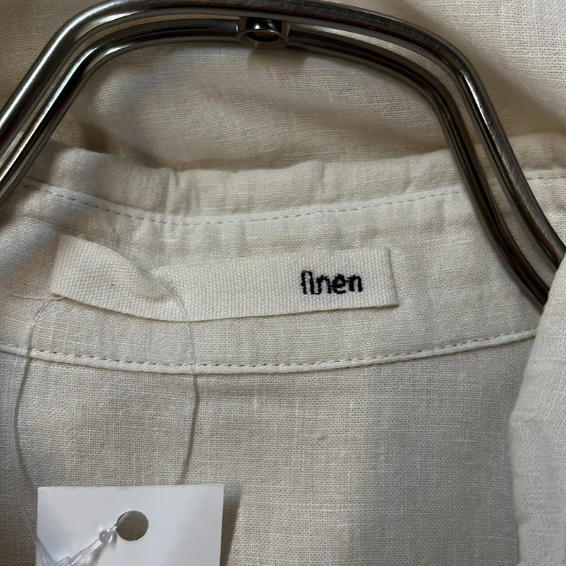 evam eva / エヴァムエヴァ | water linen shirts リネン ロングスリーブシャツ | 1 | メンズ