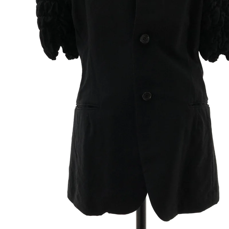 COMME des GARCONS / コムデギャルソン | 1990AW | ウールギャバジン オープンショルダー シュリンクスリーブ ジャケット | M | レディース