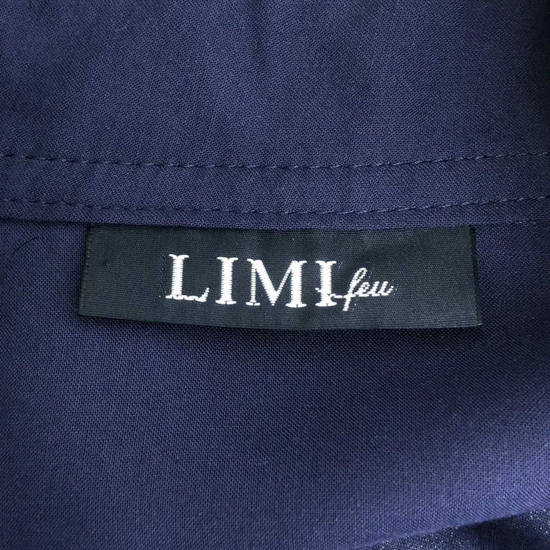 LIMI feu / リミフゥ | 2013SS | ワイドネック ノースリーブシャツ | S | レディース