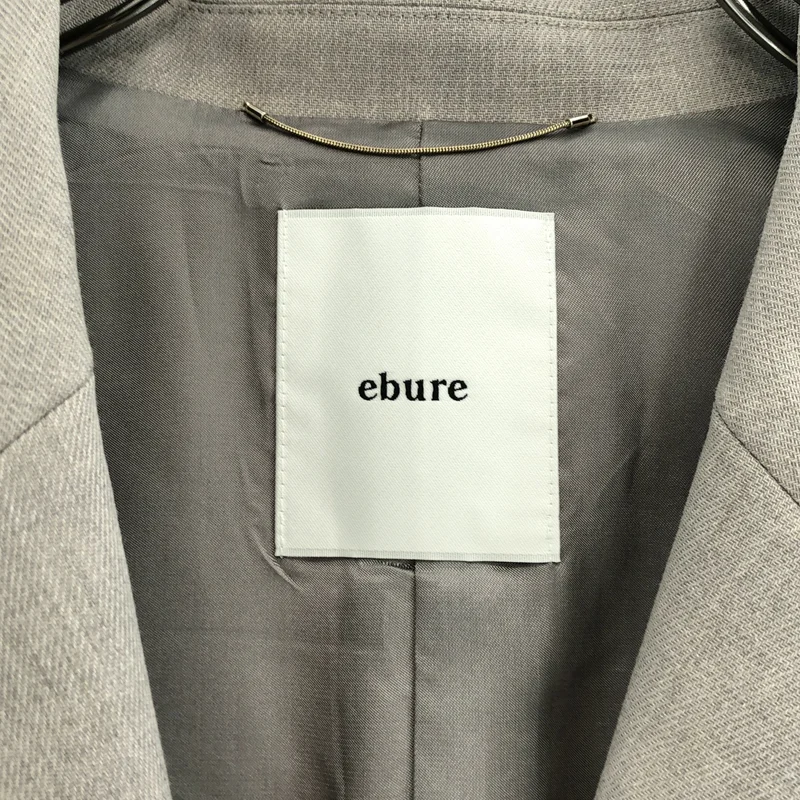 ebure / エブール | 強撚ツイルクレープ ジャケット | 38 | レディース