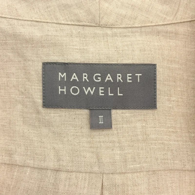 MARGARET HOWELL / マーガレットハウエル | 2024SS | リネン ノースリーブ ブラウス | 2 | レディース