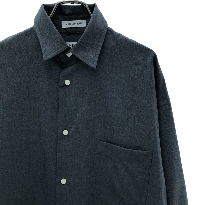 MADISON BLUE / マディソンブルー | 2025AW | J.BRADLEY L/S SHIRTS WOOL シャツ | XS | レディース