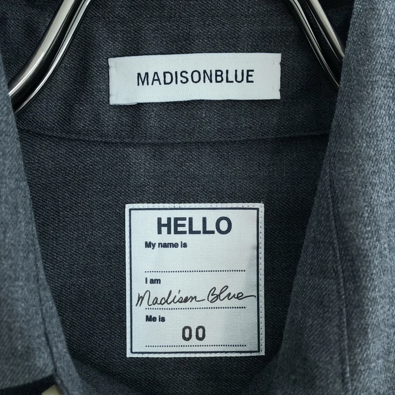 MADISON BLUE / マディソンブルー | 2025AW | J.BRADLEY L/S SHIRTS WOOL シャツ | XS | レディース