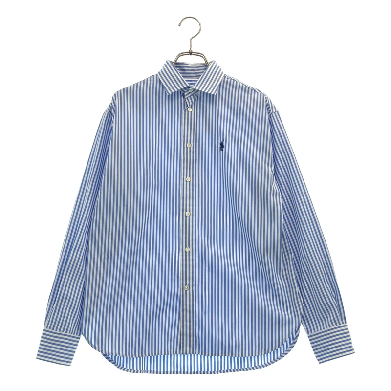 POLO BY RALPH LAUREN / ポロバイラルフローレン | コットン ストライプ シャツ_長袖 | XS | メンズ