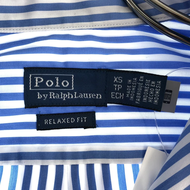 POLO BY RALPH LAUREN / ポロバイラルフローレン | コットン ストライプ シャツ_長袖 | XS | メンズ