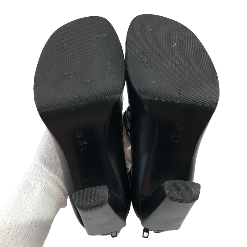 3.1 Phillip Lim / スリーワンフィリップリム | Heel Ankle Bootie / レザー ハイヒール アンクルブーツ サンダル | 37 | レディース