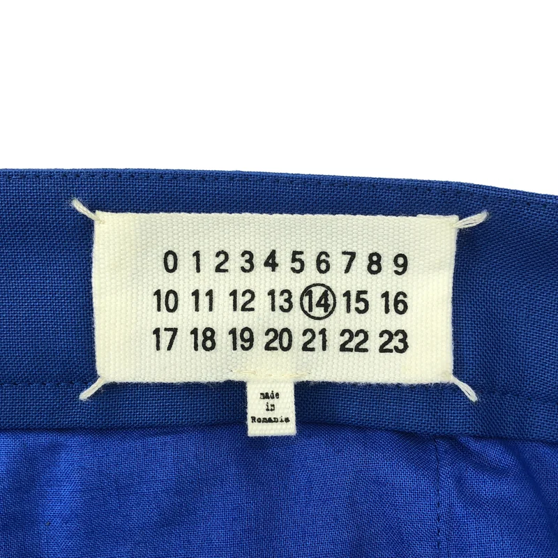 Maison Martin Margiela / メゾンマルタンマルジェラ | 2014SS | ウール テーパードスラックス パンツ | 50 | メンズ