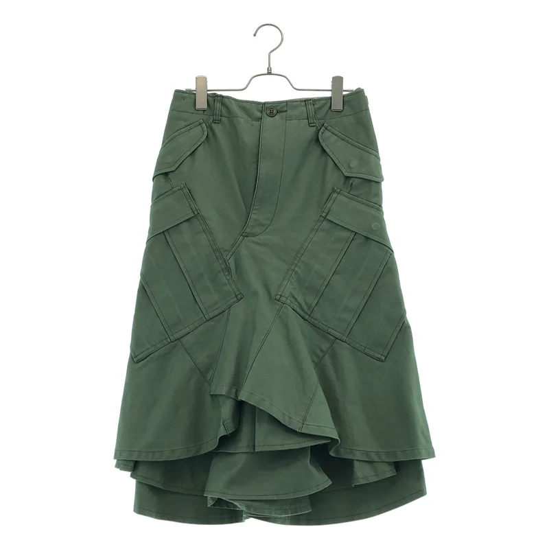 JUNYA WATANABE COMME des GARCONS / ジュンヤワタナベ | 2010AW | 再構築 ミリタリースカート | S | レディース