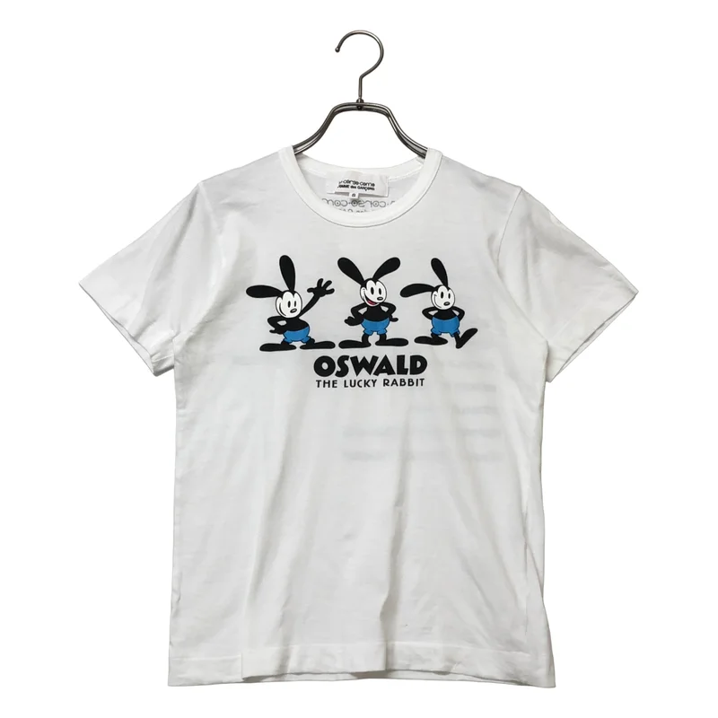 COMME des GARCONS / コムデギャルソン | 10 corso como / oswald / オズワルド プリント Tシャツ カットソー | S | レディース