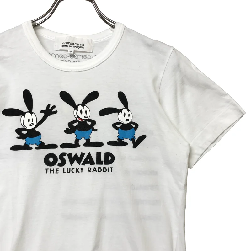 COMME des GARCONS / コムデギャルソン | 10 corso como / oswald / オズワルド プリント Tシャツ カットソー | S | レディース
