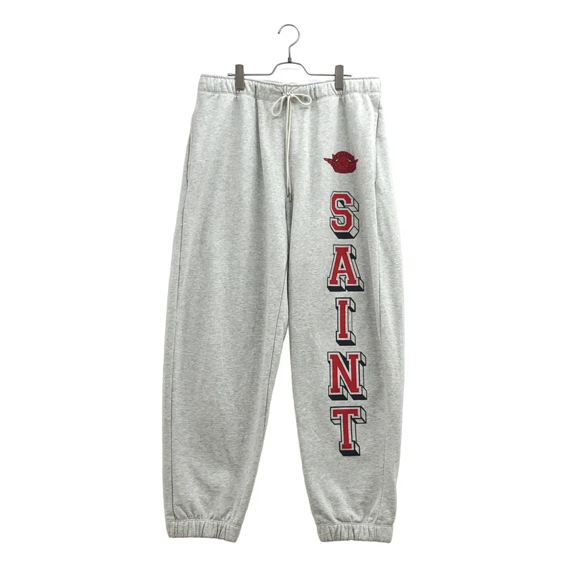 SAINT MICHAEL  Mxxxxxx / セントマイケル | 2026SS | × NIKE / JORDAN SM FLEECE PANTS / ロゴプリント スウェットパンツ | L | メンズ