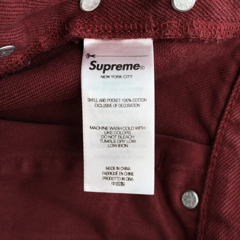 SUPREME / シュプリーム | 2024AW | Regular Jean レギュラー デニムパンツ | 32 | メンズ