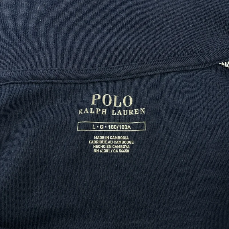 POLO RALPH LAUREN / ポロラルフローレン | コットン ジップアップ トラックジャケット | L | メンズ