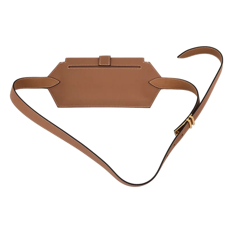 HERMES / エルメス | エランポケット24 レザー ウエストバッグ |