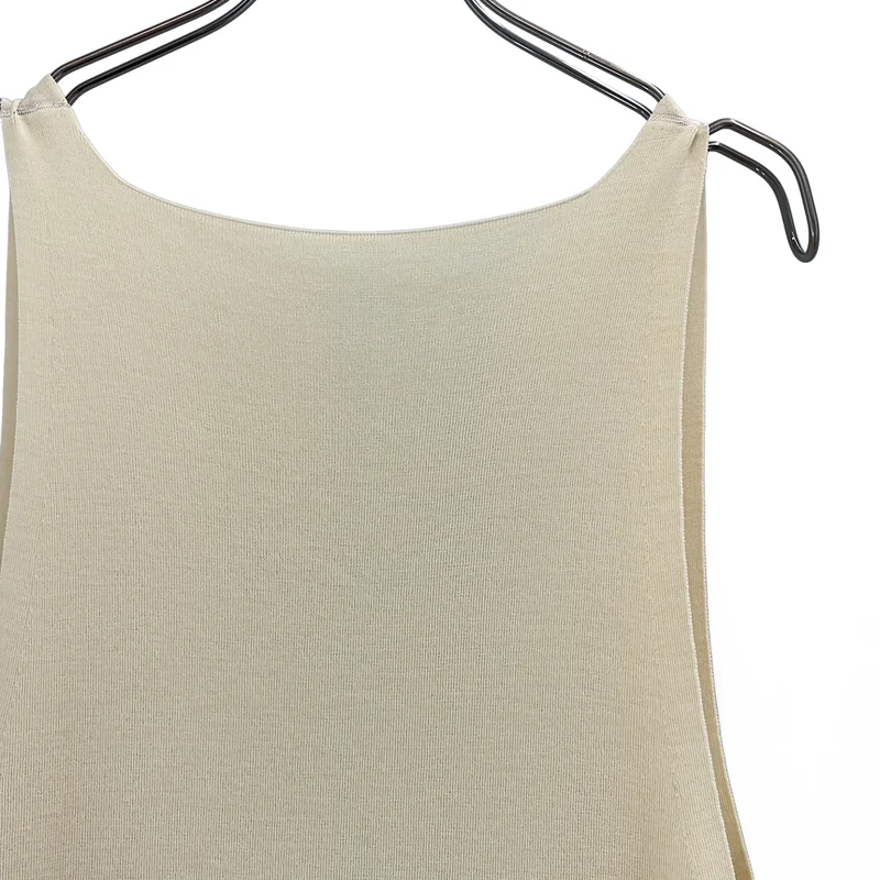 AURALEE / オーラリー | WOOL RECYCLE POLYESTER HIGH GAUGE RIB KNIT DRESS ハイゲージ リブ ニット ドレス ワンピース | 0 | レディース