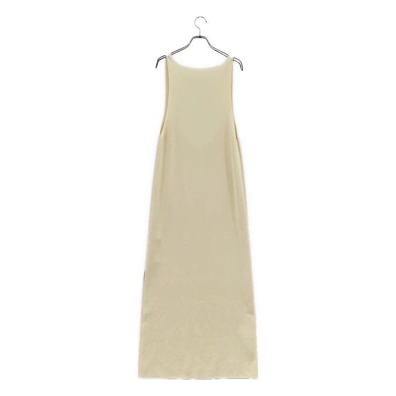 AURALEE / オーラリー | WOOL RECYCLE POLYESTER HIGH GAUGE RIB KNIT DRESS ハイゲージ リブ ニット ドレス ワンピース | 0 | レディース