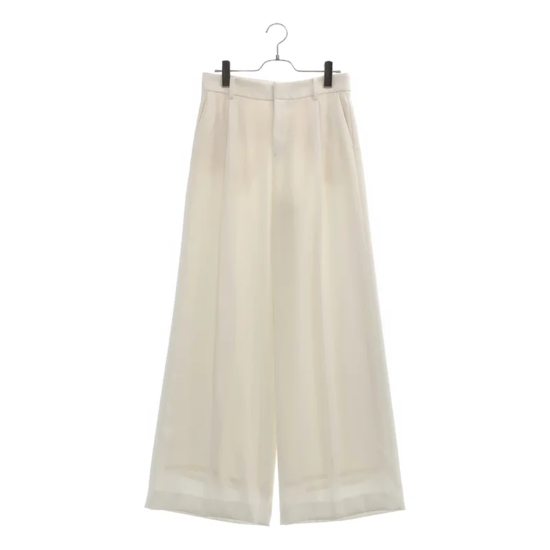Deuxieme Classe / ドゥーズィエムクラス | 2025SS | Blanc タック ワイドパンツ | 36 | レディース