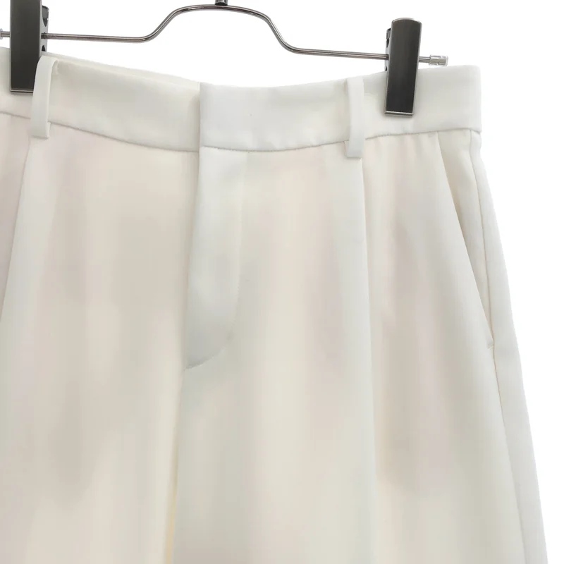 Deuxieme Classe / ドゥーズィエムクラス | 2025SS | Blanc タック ワイドパンツ | 36 | レディース
