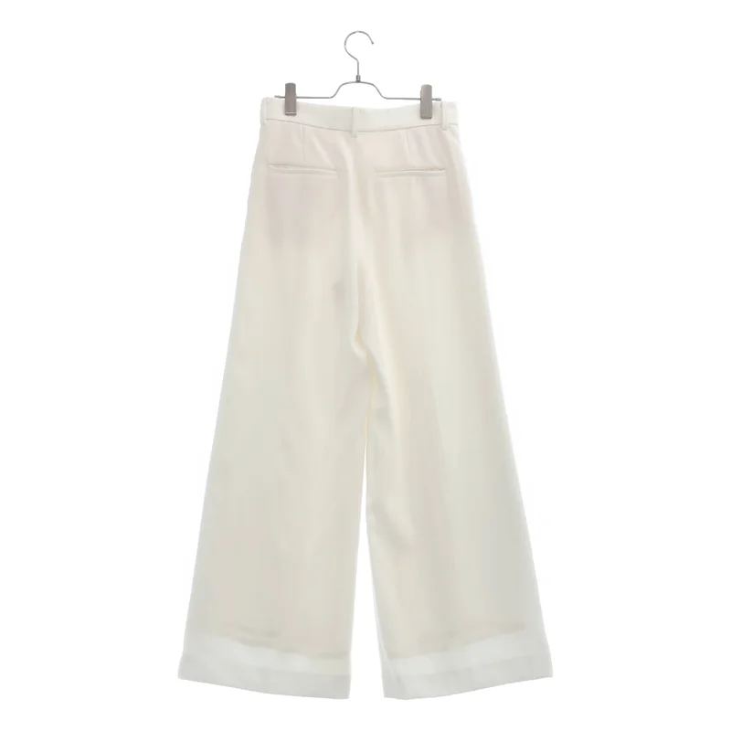 Deuxieme Classe / ドゥーズィエムクラス | 2025SS | Blanc タック ワイドパンツ | 36 | レディース