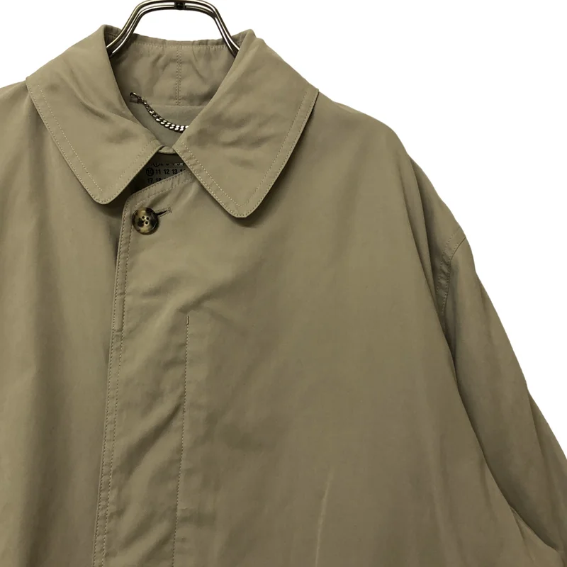Maison Margiela / メゾンマルジェラ | ピーチドコットン トレンチコート | 42 | メンズ