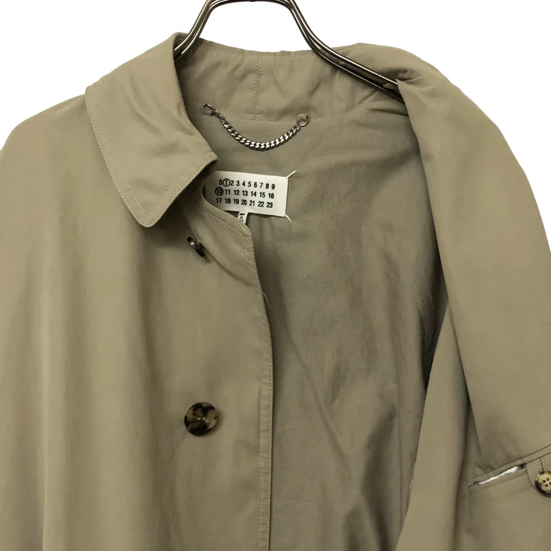 Maison Margiela / メゾンマルジェラ | ピーチドコットン トレンチ
