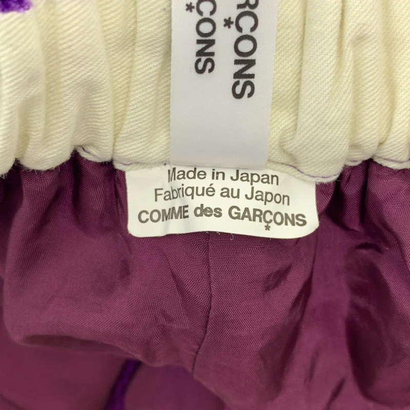 COMME des GARCONS COMME des GARCONS / コムコム | 2021AW | ベロア ドローストリング ワイドパンツ / 裏地付き | S | レディース