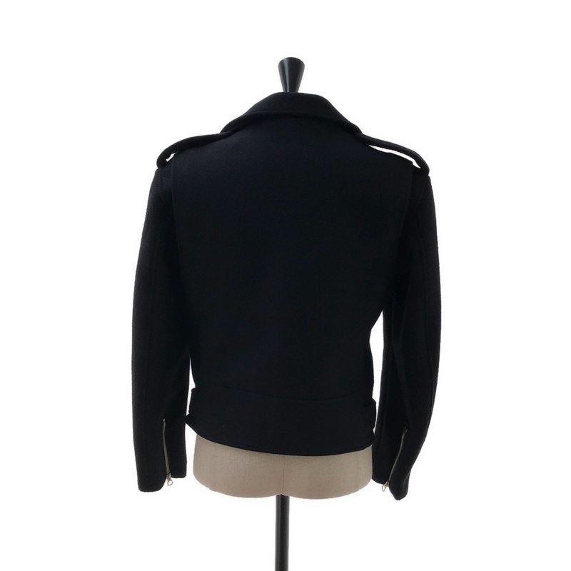 YOHJI YAMAMOTO POUR HOMME / ヨウジヤマモトプールオム | 2003AW | ウール ダブル ライダース ジャケット | 3 | メンズ