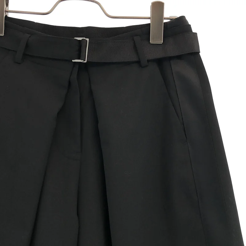 sacai / サカイ | 2022SS | Suiting Pants サイドライン ワイドパンツ | 1 | レディース