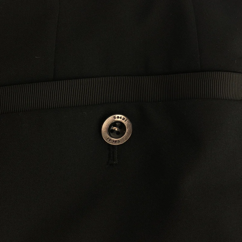 sacai / サカイ | 2022SS | Suiting Pants サイドライン ワイドパンツ | 1 | レディース