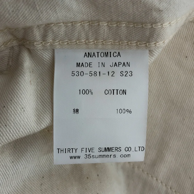 ANATOMICA / アナトミカ | コットン チノパンツ |
