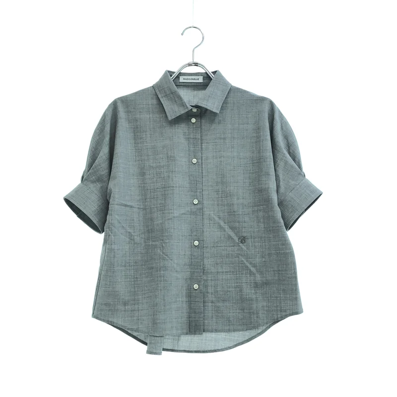 MADISON BLUE / マディソンブルー | 2025AW | PUFF SL SH PEARL BUTTON W/PE シャツ MB254-5018 | XS | レディース