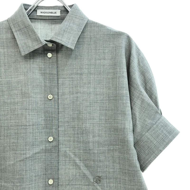 MADISON BLUE / マディソンブルー | 2025AW | PUFF SL SH PEARL BUTTON W/PE シャツ MB254-5018 | XS | レディース