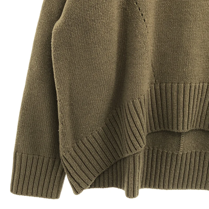 CINOH / チノ | オーバーサイズハイネックニット_長袖 |