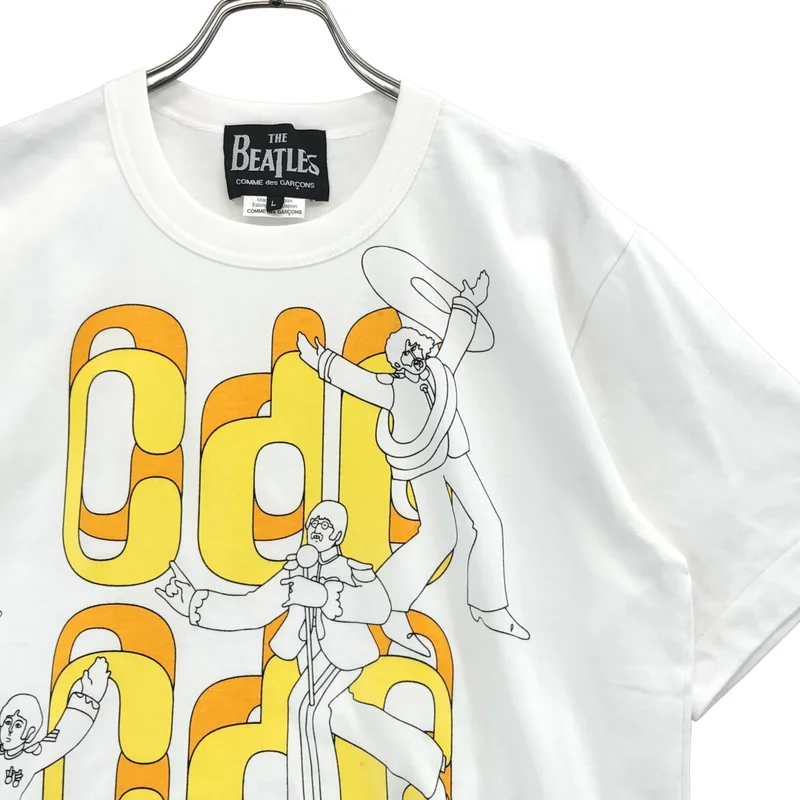 THE BEATLES COMME des GARCONS / ザ・ビートルズコムデギャルソン | AD2026 | The Beatles Cdg T-Shirt プリント カットソー | L | メンズ