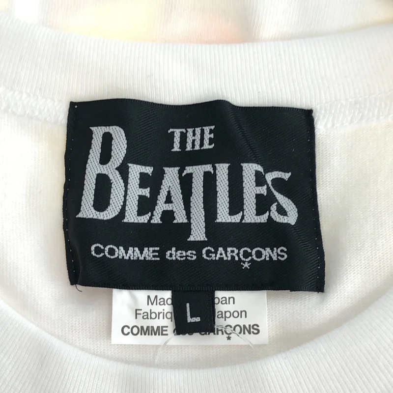 THE BEATLES COMME des GARCONS / ザ・ビートルズコムデギャルソン | AD2026 | The Beatles Cdg T-Shirt プリント カットソー | L | メンズ