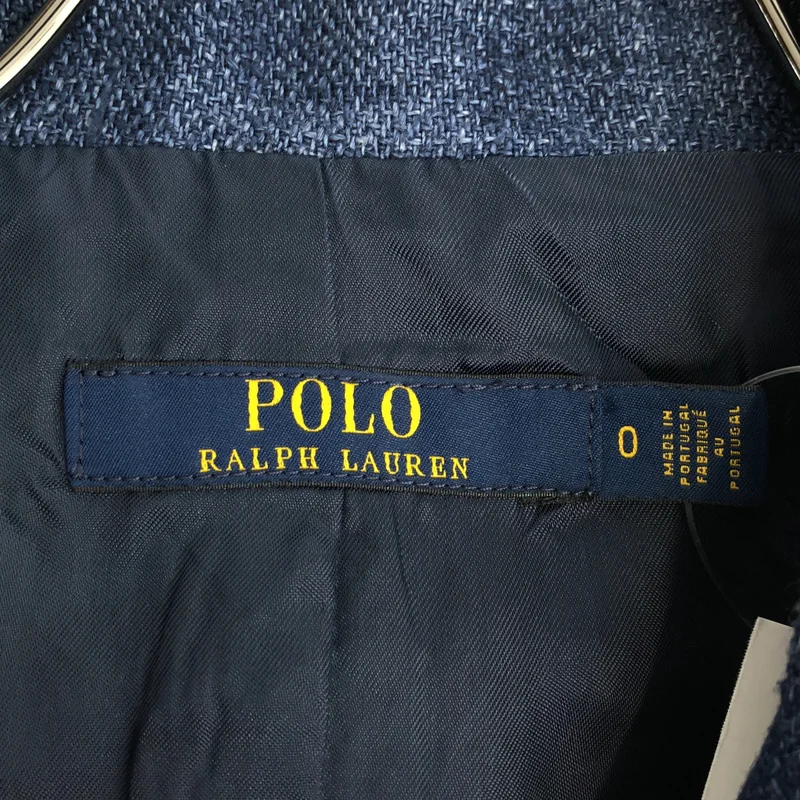 POLO RALPH LAUREN / ポロラルフローレン | ピークドラペル ダブル ジャケット | 0 | レディース